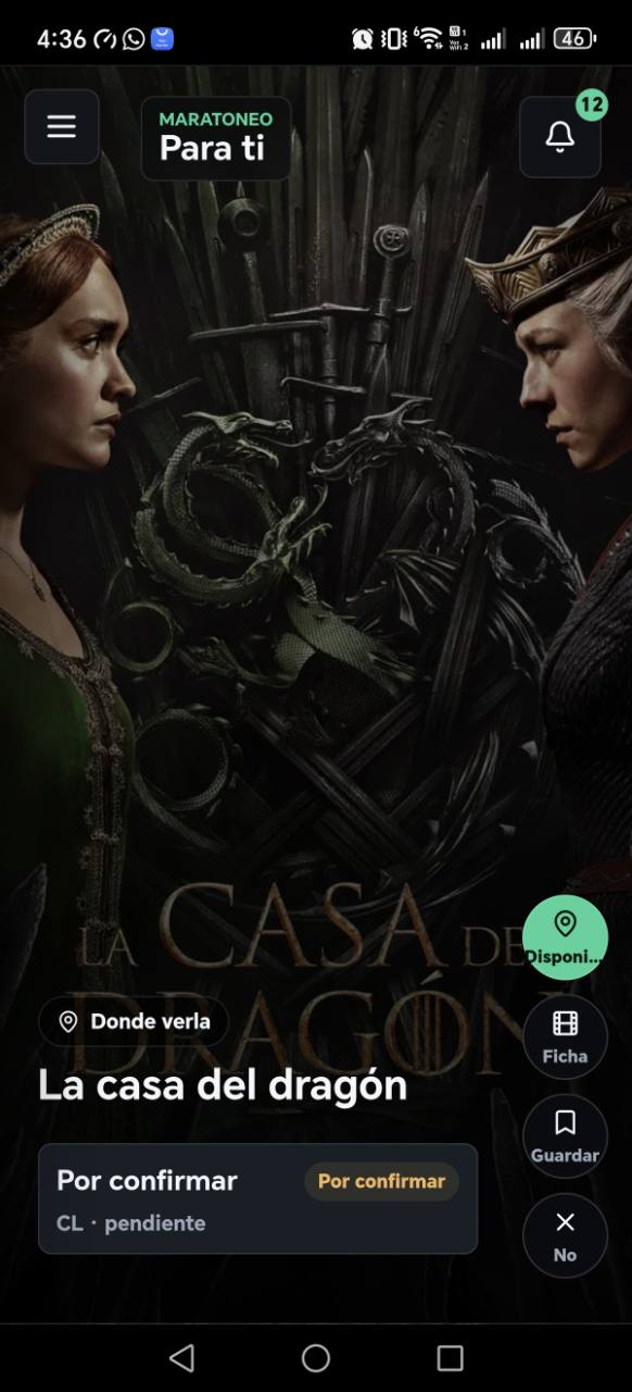 Feed personalizado Para ti de Maratoneo